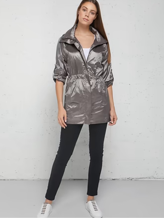 Anatomie Jackets & Blazers - Anatomie Silver Grey Travel Merika Travel Jacket